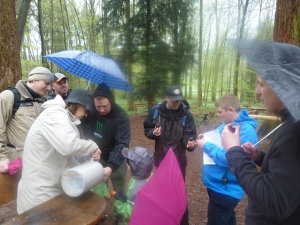 Gesunder Betrieb auf Ausflug