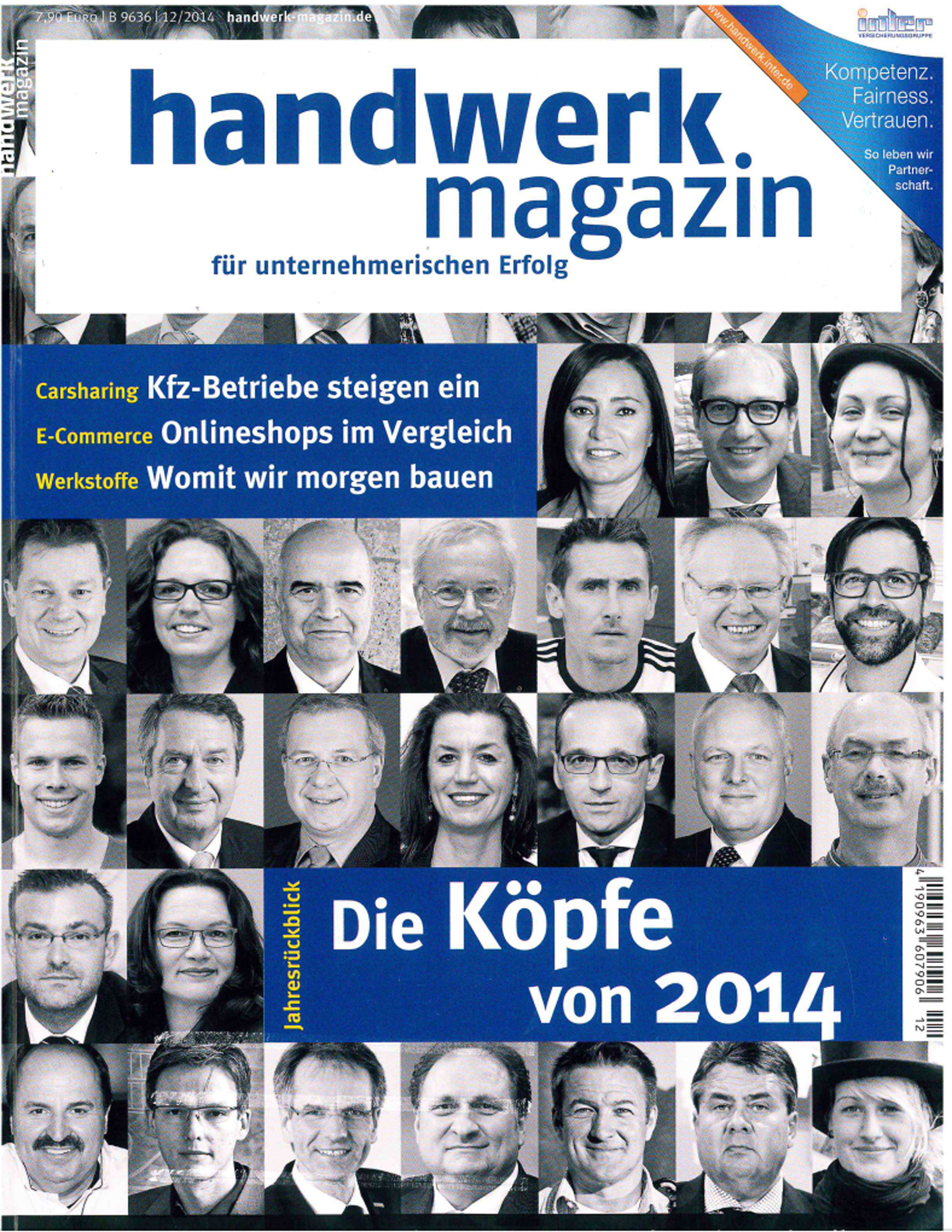 Köpfe im Handwerk 2014