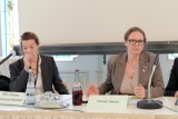 Yvonne Simon diskutiert beim 14. Unternehmerinnentag in Frankfurt