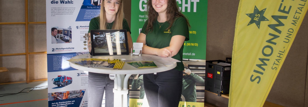 SIMONMETALL bei der Ausbildungsplatzbörse in Geisa