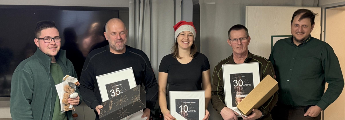 Gemeinsam durch die Jahre &ndash; unsere Mitarbeiterehrung 2025