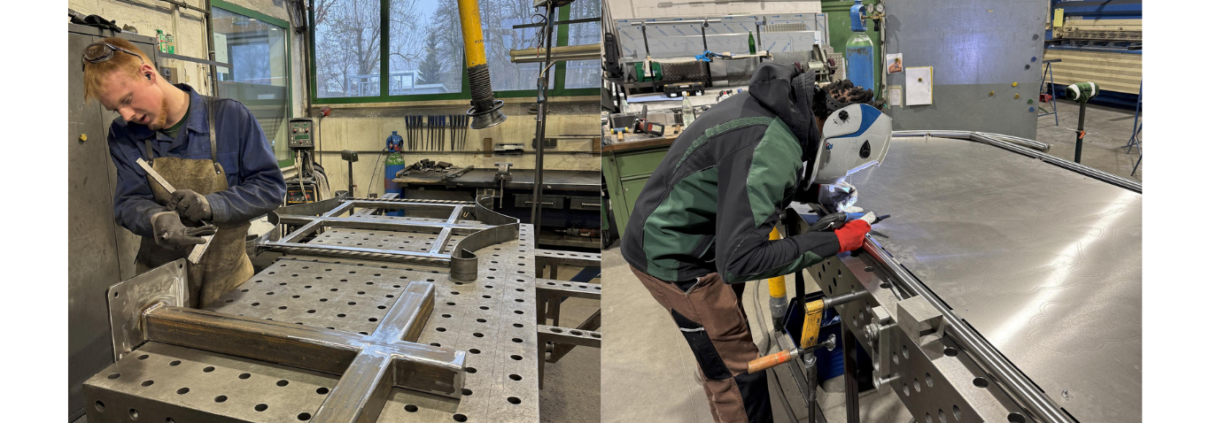 Metallbau setzt Akzente &ndash; Zwei Azubis, zwei Ideen, ein Wettbewerb